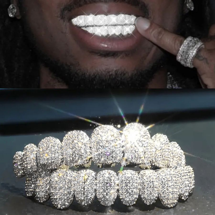 Your Smile, Your Statement: Gubanlink Custom Moissanite Grillz