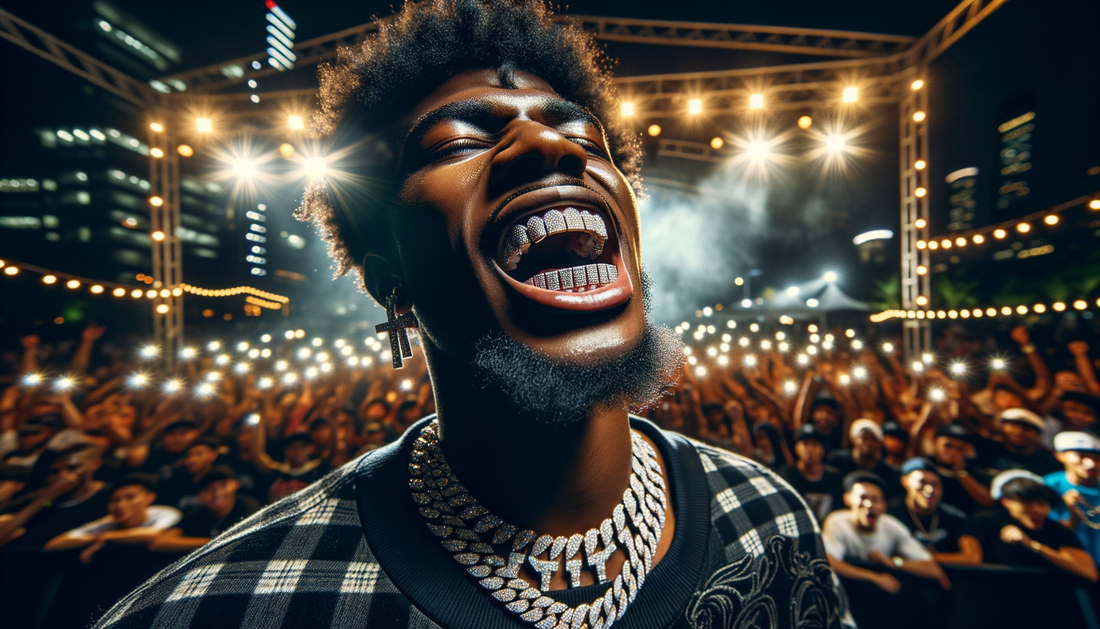 Why Hip-Hop Rappers Choose Moissanite Diamond Grillz: The Culture, Style, and Status Behind Iced Out Jewelry