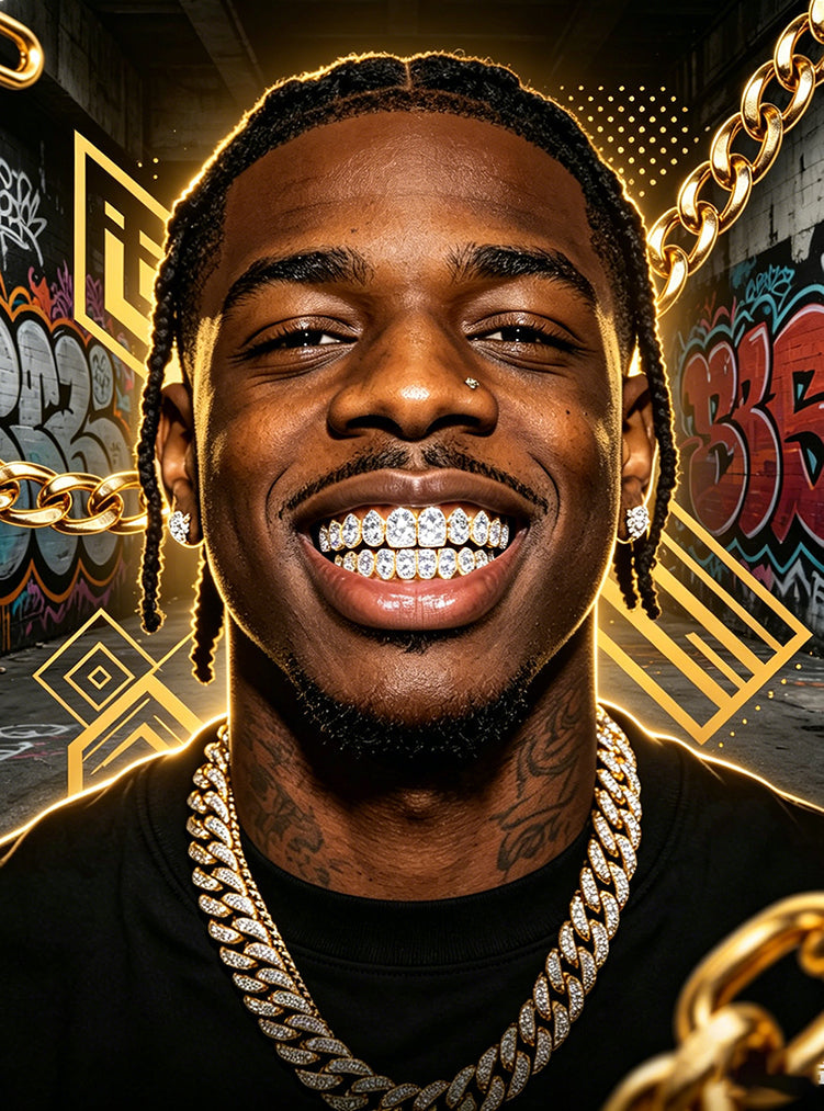 MOISSANITE GRILLZ
