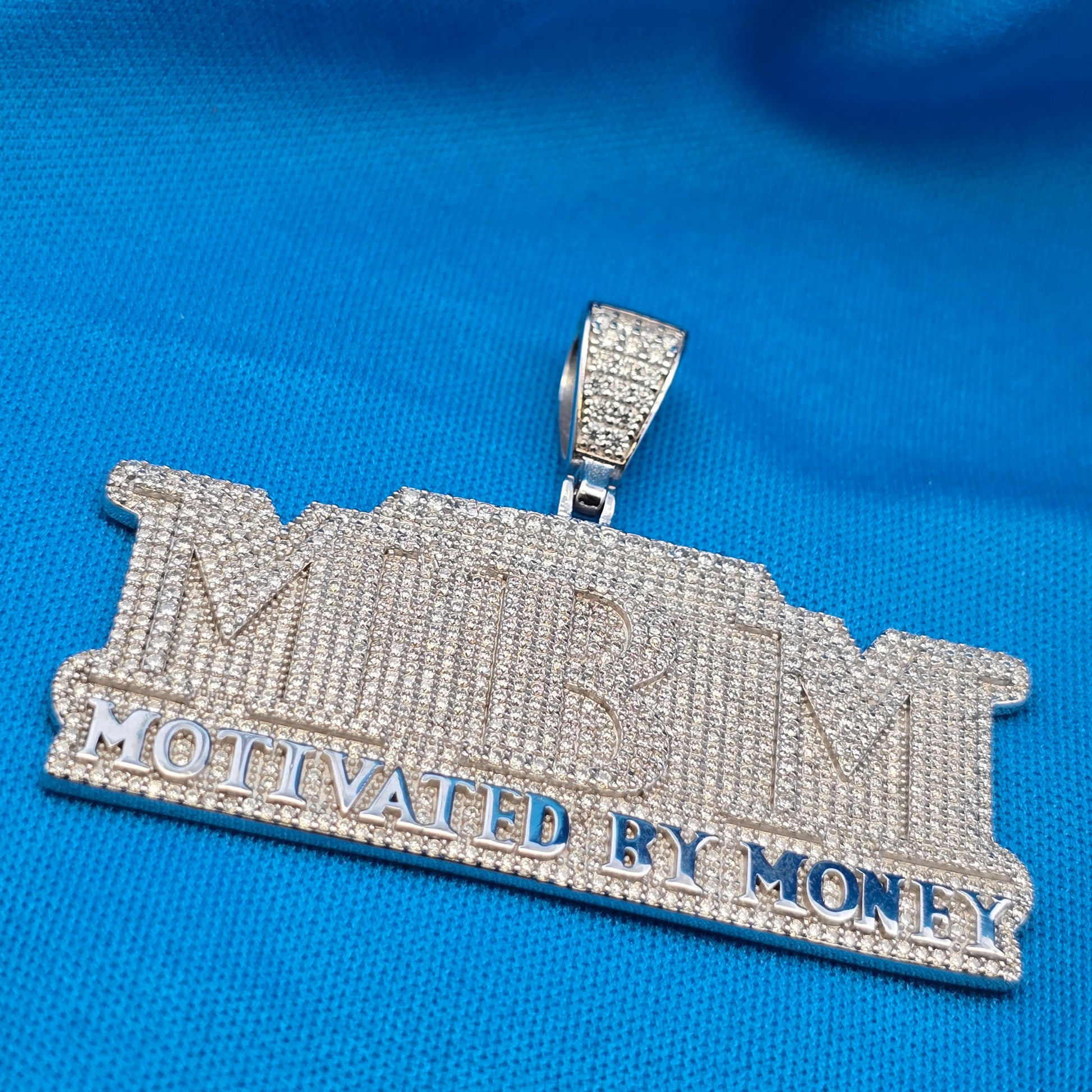 Moissanite 6.80 ctw MBM Pendant