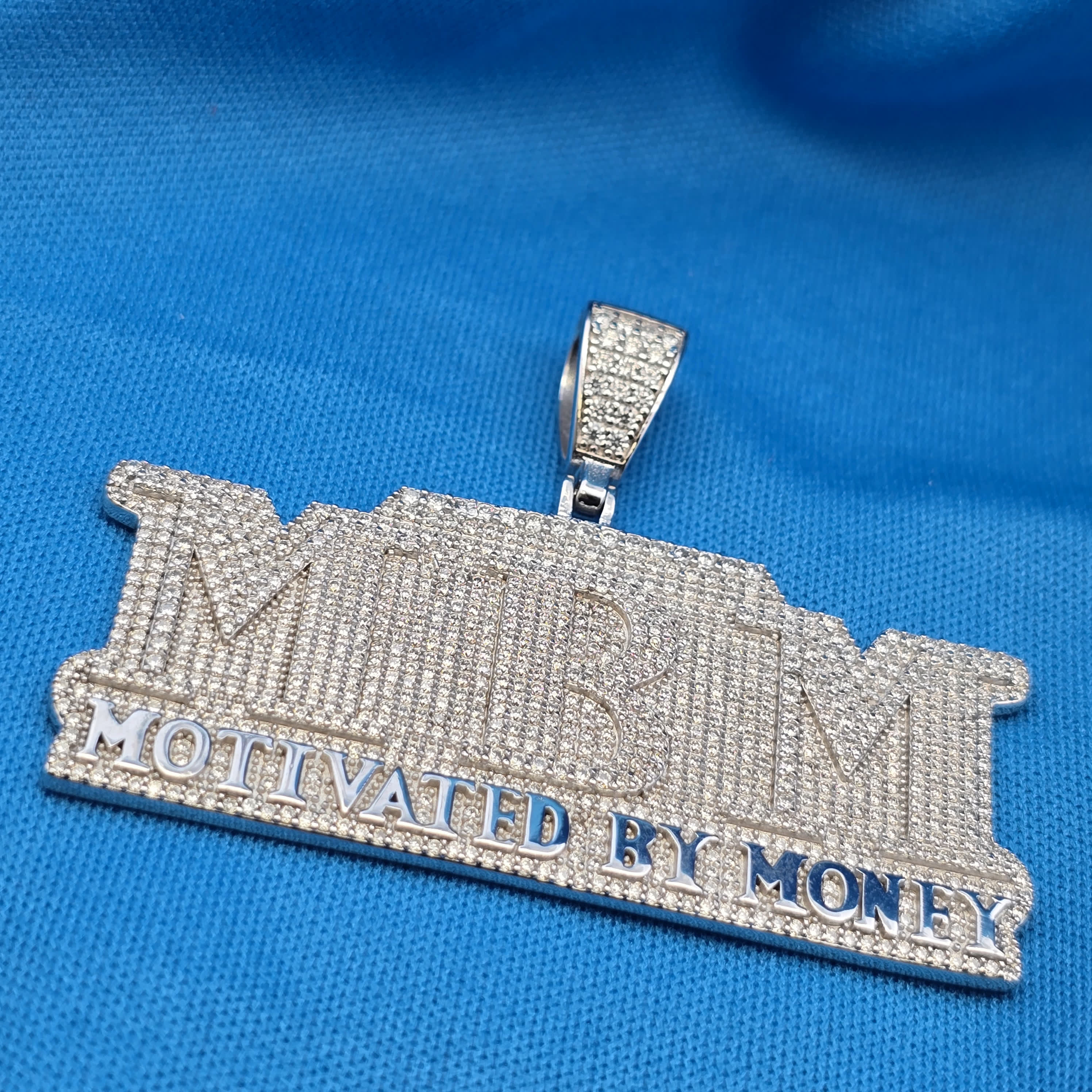 Moissanite 6.80 ctw MBM Pendant Bornreal Jewelry