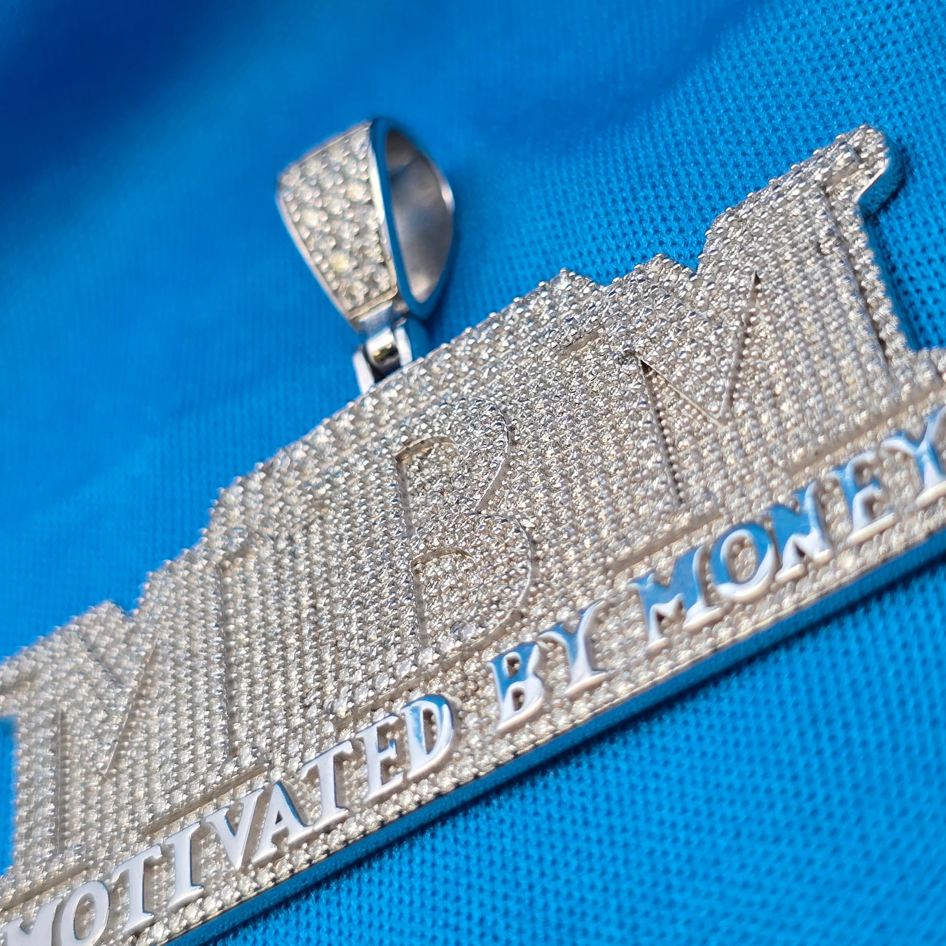 Moissanite 6.80 ctw MBM Pendant