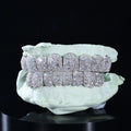 Honeycomb S925 Moissanite Diamond Grillz Gubanlink