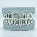 10 on 10  S925 F VSS  Moissanite Diamond Hollowing Out Grillz Gubanlink