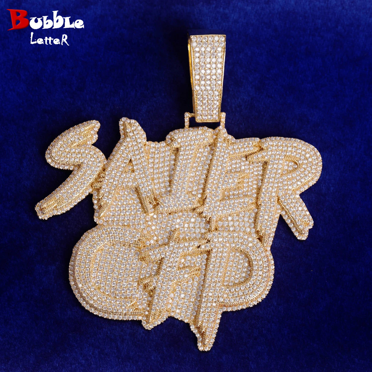 Nameplate Graffiti Art Hip Hop Pendant