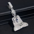 Buddha Pendant VVS Moissanite S925 Silver Icy Crystal gubanlink