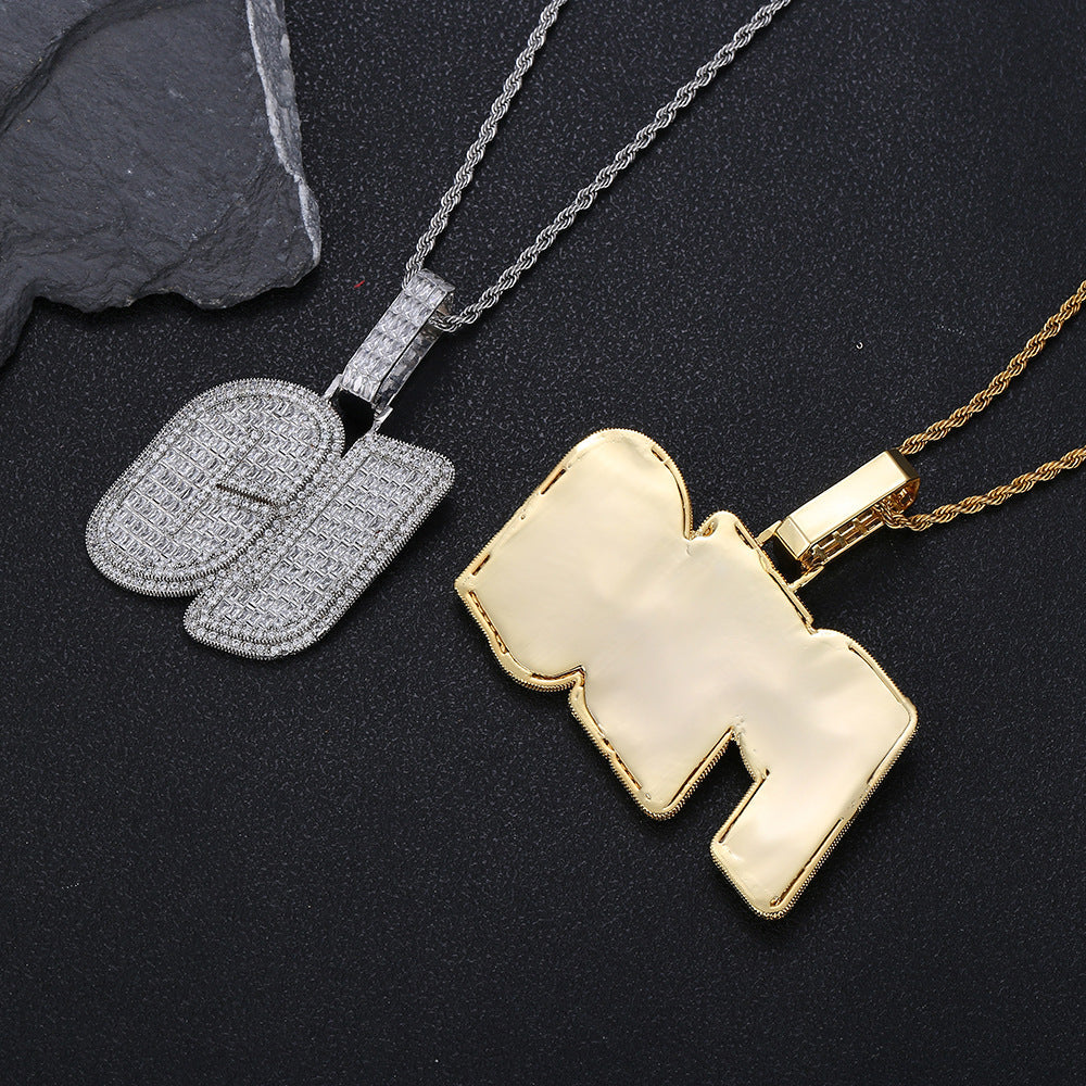 Custom Letter Pendant Gubanlink