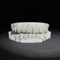 Gubanlink Full Iced Out VVS Moissanite 925 Silver Custom 8 Top Hip Hop Teeth Grillz
