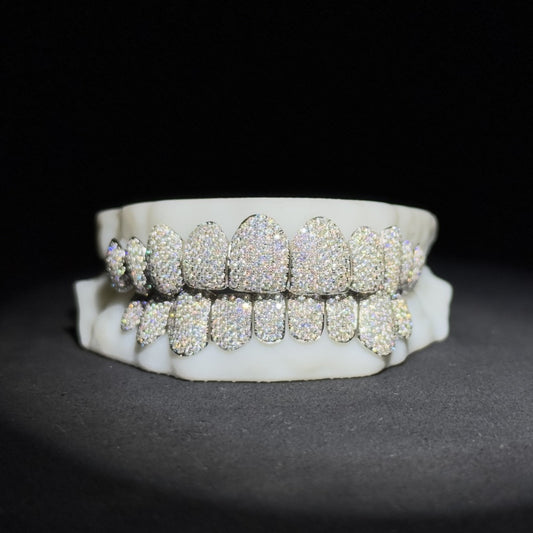 Iced S925 Moissanite Diamond GRILLZ