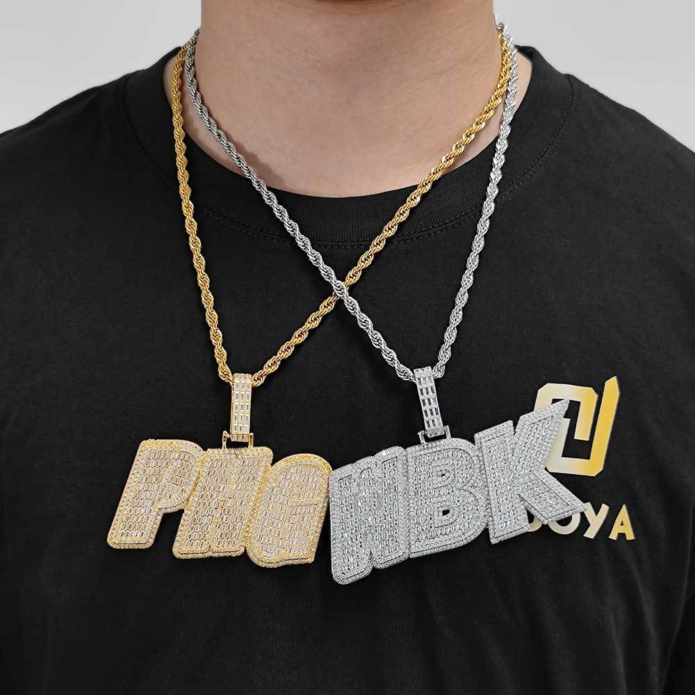 Custom Letter Pendant