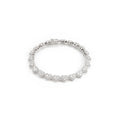 8mm 925 Silver Heart Shape Moissanite Cuban Link Bracelet Gubanlink