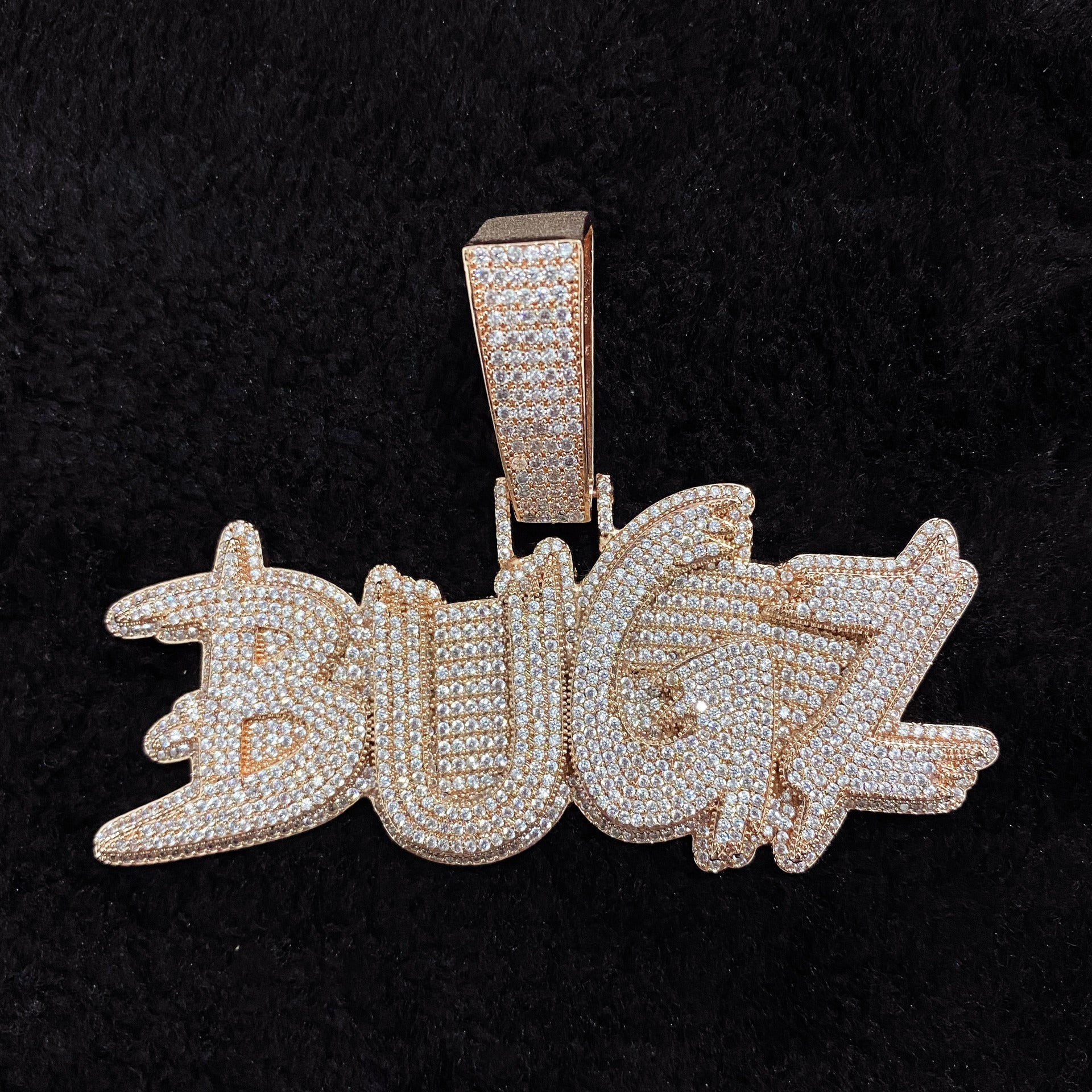 Nameplate Graffiti Art Hip Hop Pendant