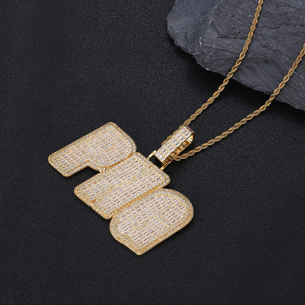 Custom Letter Pendant