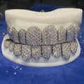 925 Sterling Silver VVS  Moissanite Stones Iced Out  Grillz Gubanlink