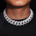 20MM   Chunky Iced out Cuban Link Chain Thegoldlinks