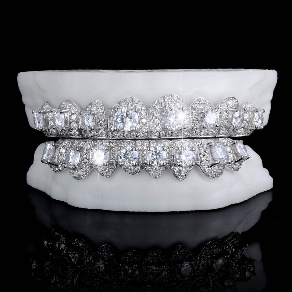 Big Stone S925 Moissanite Diamond Grillz Gubanlink