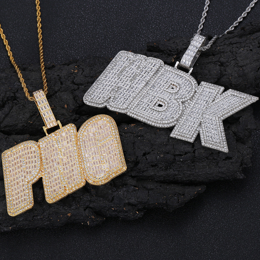 Custom Letter Pendant