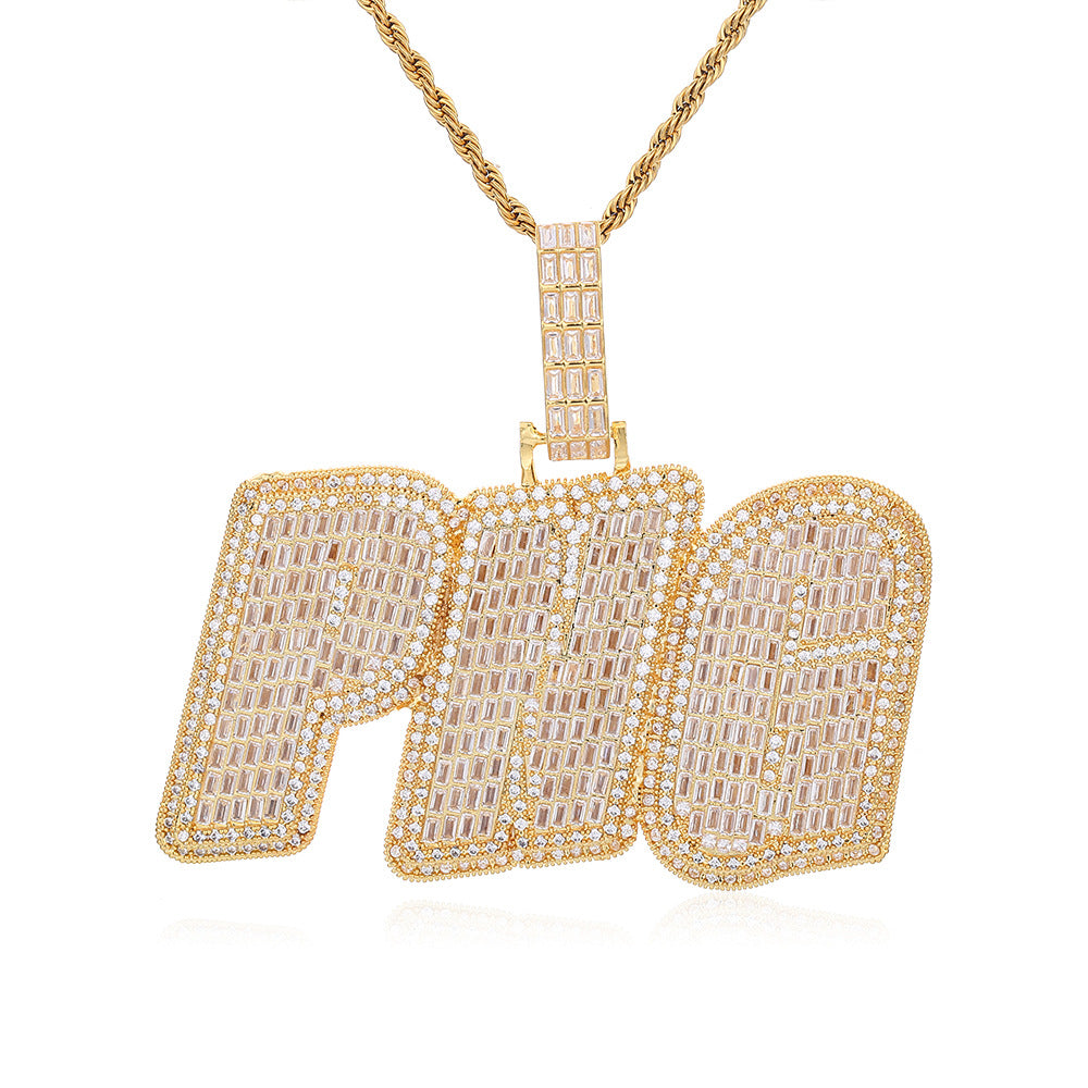 Custom Letter Pendant