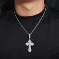 Moissanite Abstract Cross Pendant UCCIYO