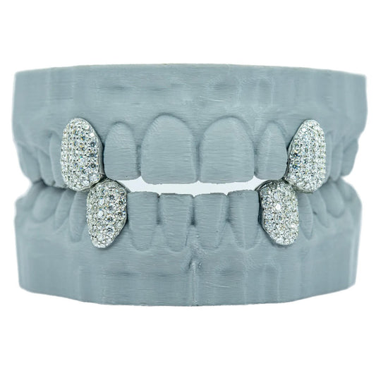 Tiger Teeth S925 Moissanite Diamond Grillz