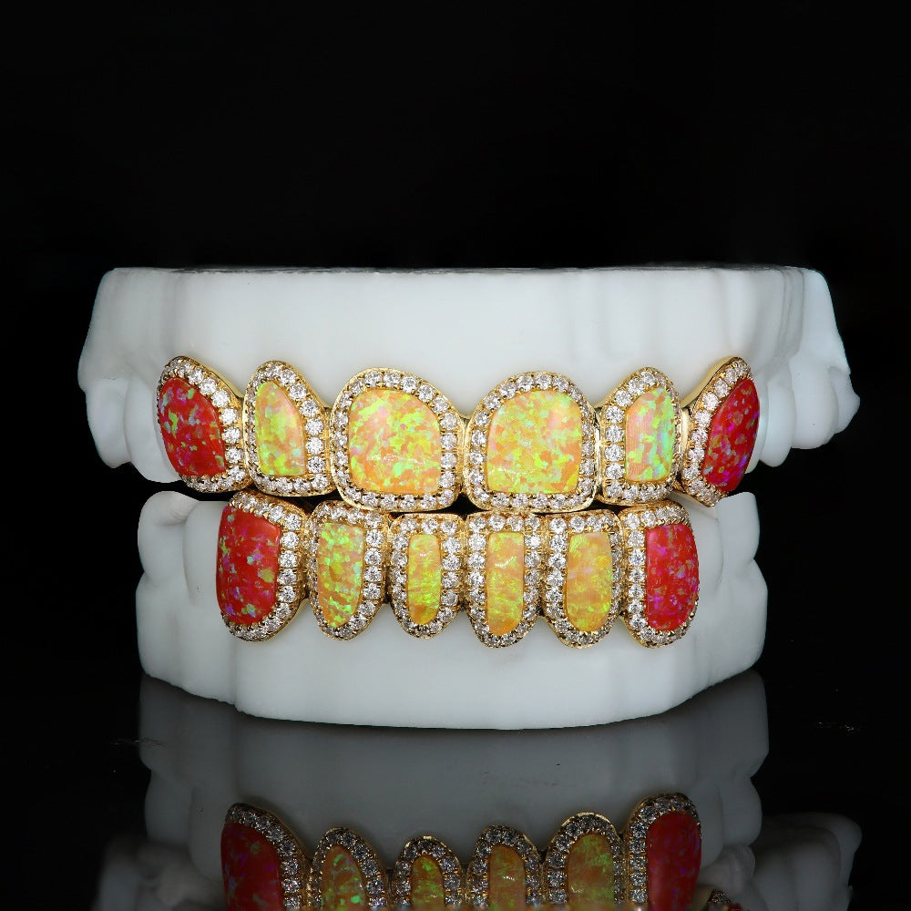 How to Customize Our S925 Silver Moissanite Diamond Grillz？ Gubanlink