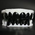 Black Solid Deep Cut Grillz Gubanlink