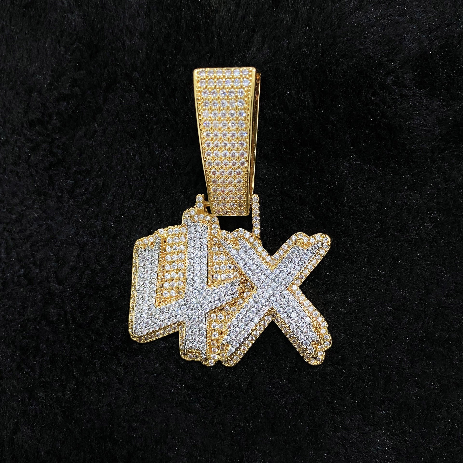 Nameplate Graffiti Art Hip Hop Pendant Gubanlink