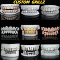 How to Customize Our S925 Silver Moissanite Diamond Grillz？ Gubanlink