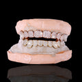 925 Silver VVS Moissanite Diamond Teeth Grillz Gubanlink