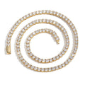 5MM Gold Plated  Tennis Chain Thegoldlinks