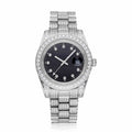 13.3CT Iced Out Black Face  14K White Gold 41MM  Moissanite Presidential Watch Gubanlink