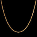 2.5MM 14K Gold Rope Chain Thegoldlinks