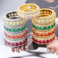 18K Gold Iced Out Hip Hop Ring Thegoldlinks