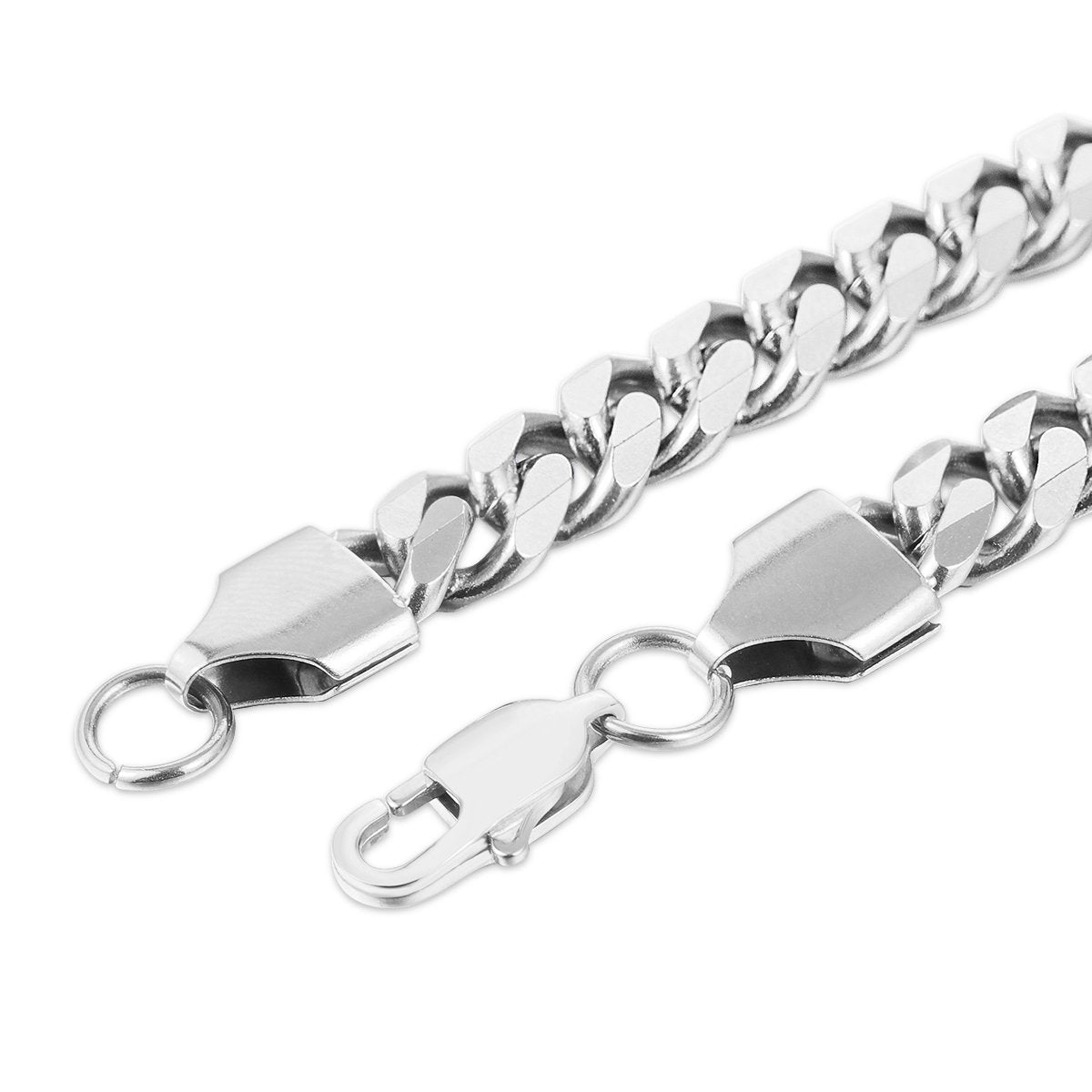4MM White Gold Miami Micro Cuban Link Chain