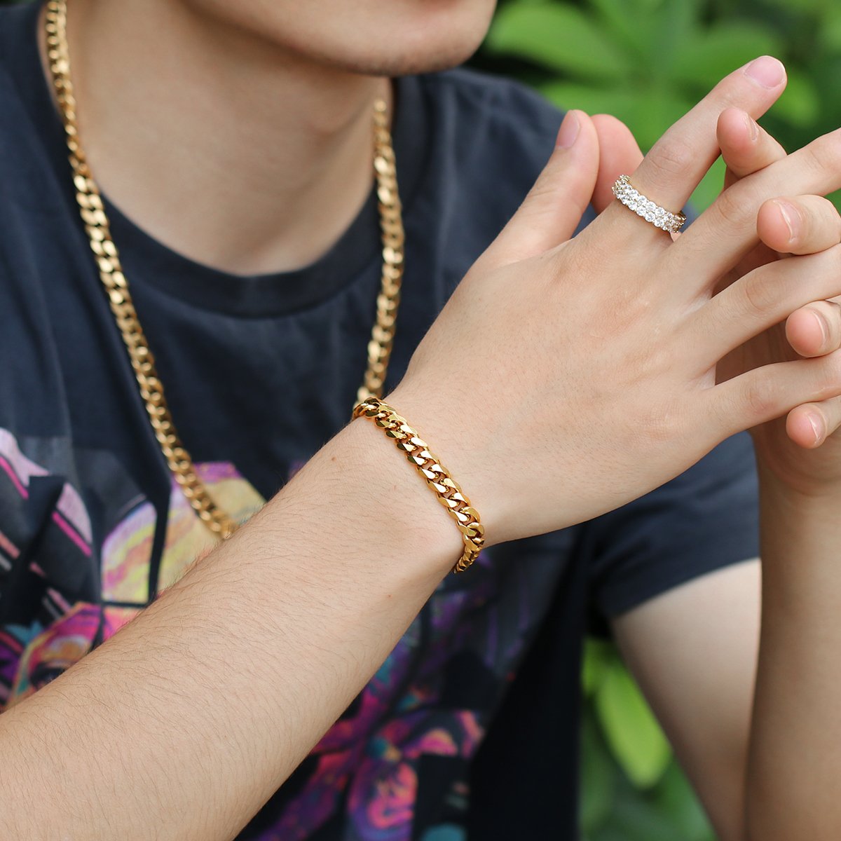 4MM 18K Miami Micro Cuban Link Chain