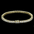 5MM Gold  Plated Tennis Bracelet Thegoldlinks