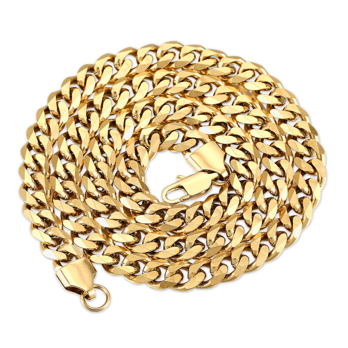 4MM 18K Miami Micro Cuban Link Chain