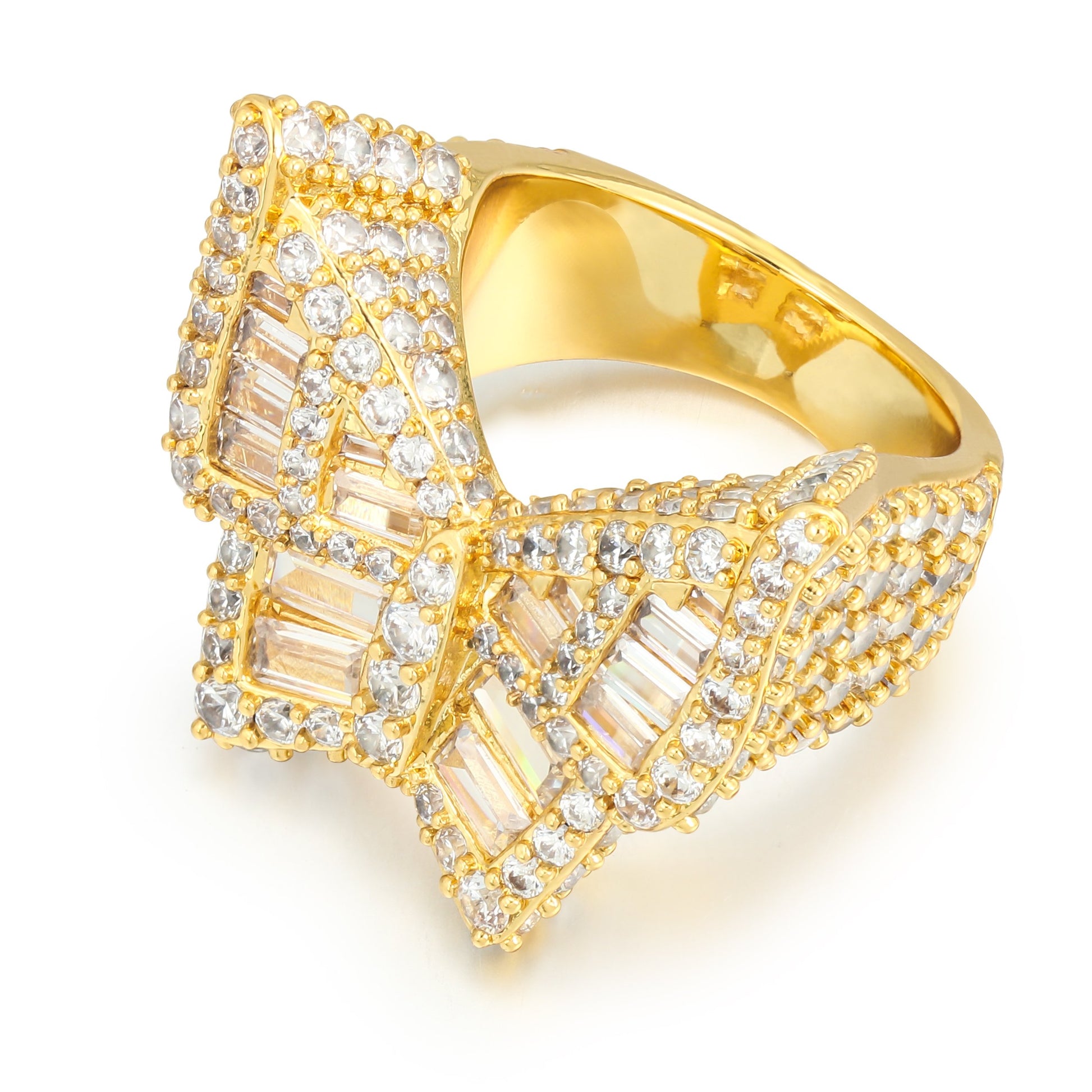 14K Gold Butterfly Ring