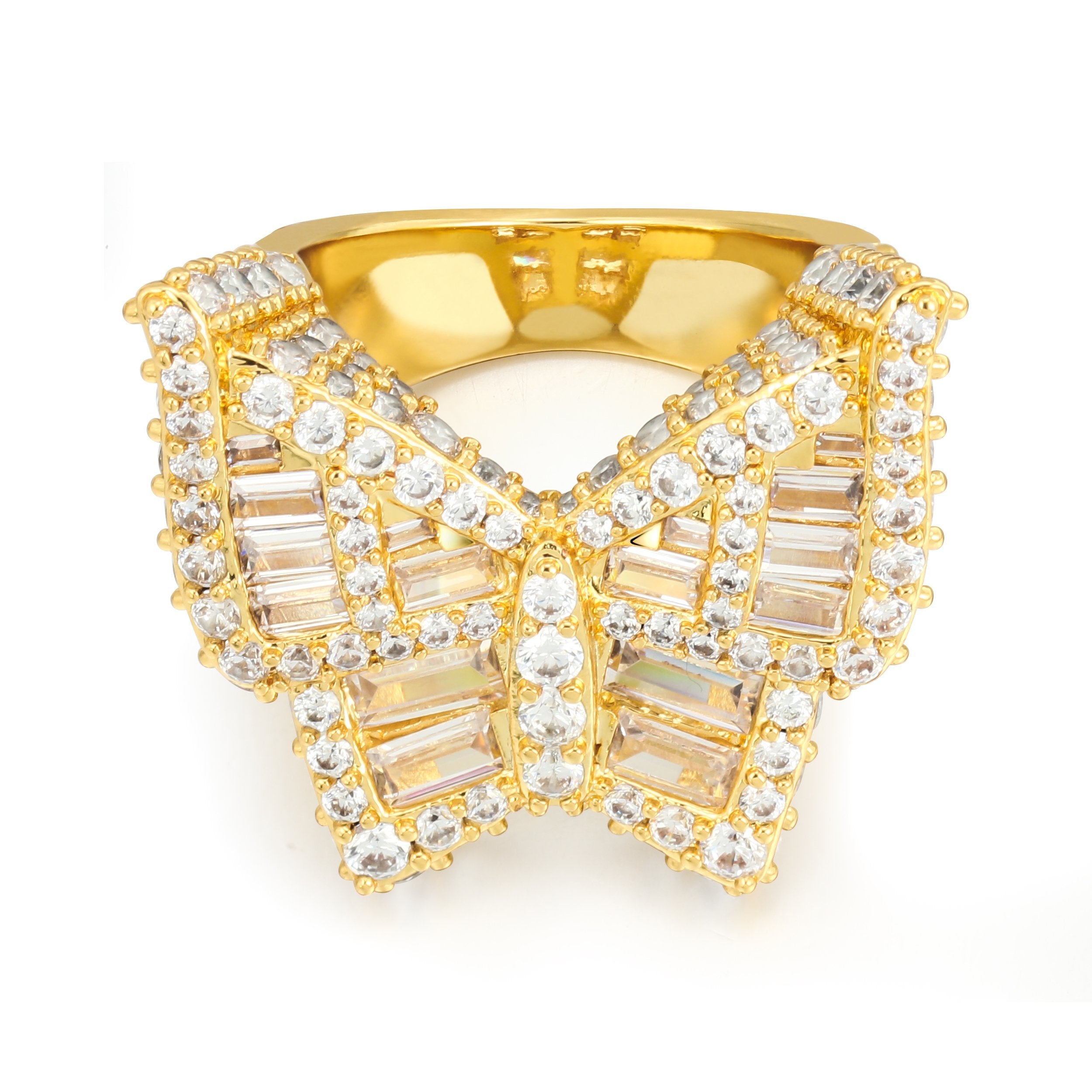 14K Gold Butterfly Ring Thegoldlinks