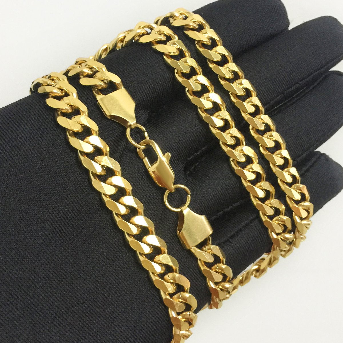 4MM 18K Miami Micro Cuban Link Chain