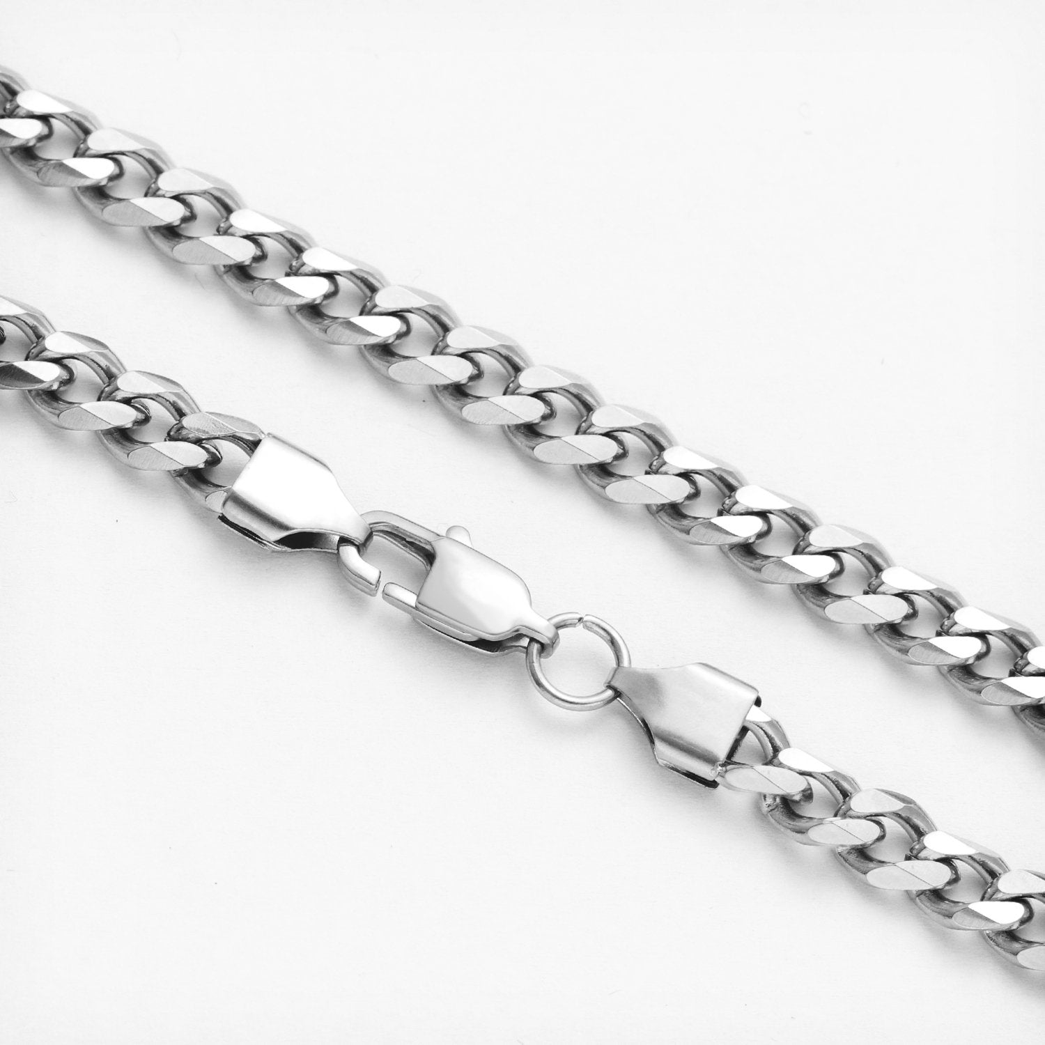 4MM White Gold Miami Micro Cuban Link Chain Thegoldlinks