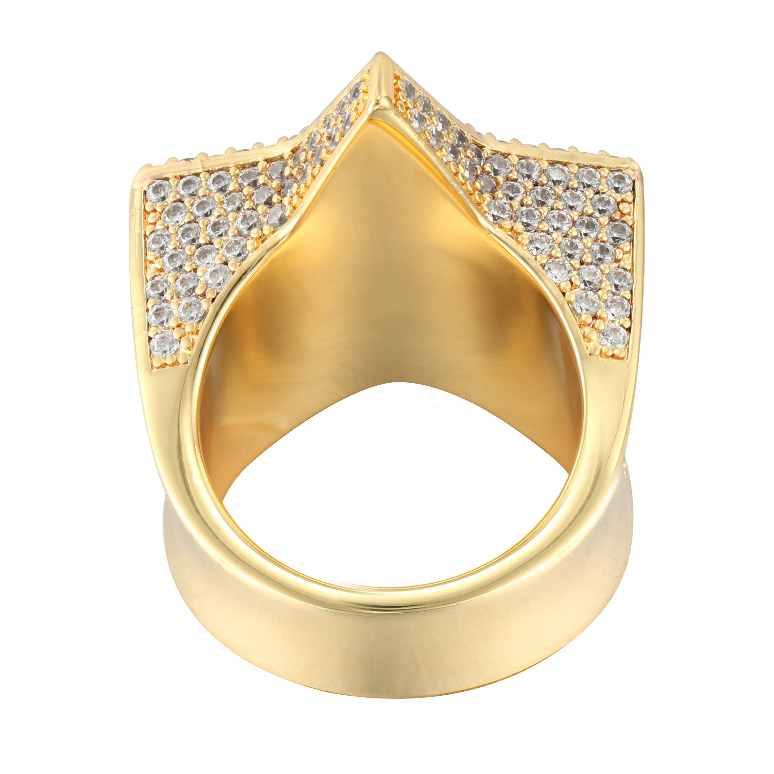 14K Gold Star Ring Thegoldlinks