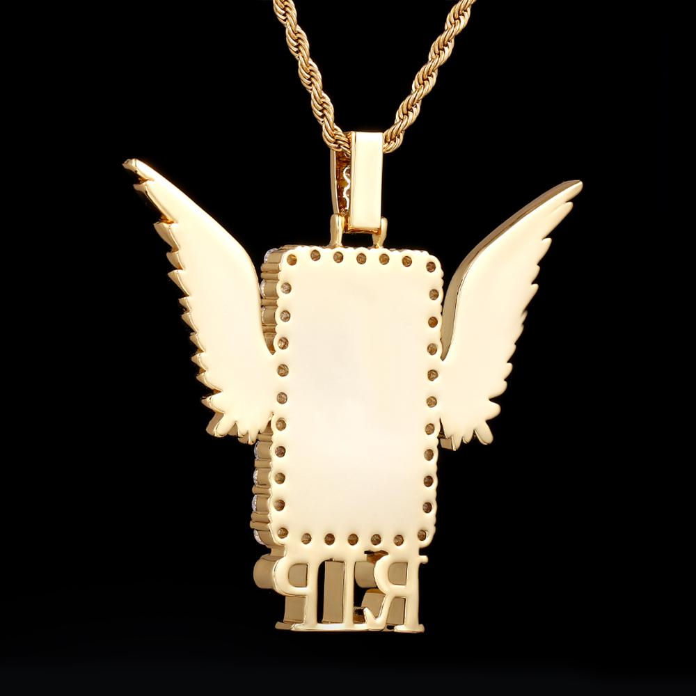 Rip Wing 3D Custom Picture Pendants Thegoldlinks
