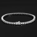 4MM White Gold  Tennis Bracelet Thegoldlinks